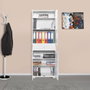 Hanah Home Armario Multiusos Blanco Adr-441-Pp-1